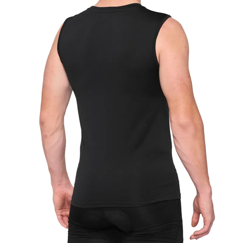 100 Percent Basecamp Sleeveless Base Layer - Black 3 100 Percent Basecamp Sleeveless Base Layer - Black