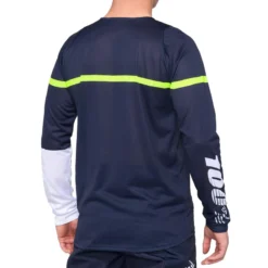 100 Percent R-Core Long Sleeve Jersey - Blue/Yellow