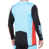 100 Percent R-Core X Long Sleeve Jersey - Fluo Red/Black -Ride Shield Shop 100R CoreXJerseyRedBlk 2