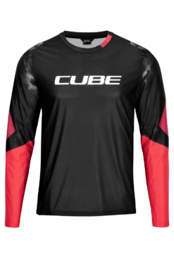 Cube Edge Round Neck Long Sleeve Jersey - Grey/Lime -Ride Shield Shop 11481 1