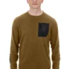 Cube ATX Fleece Men's Long Sleeve Jersey - Brown -Ride Shield Shop 12288 2