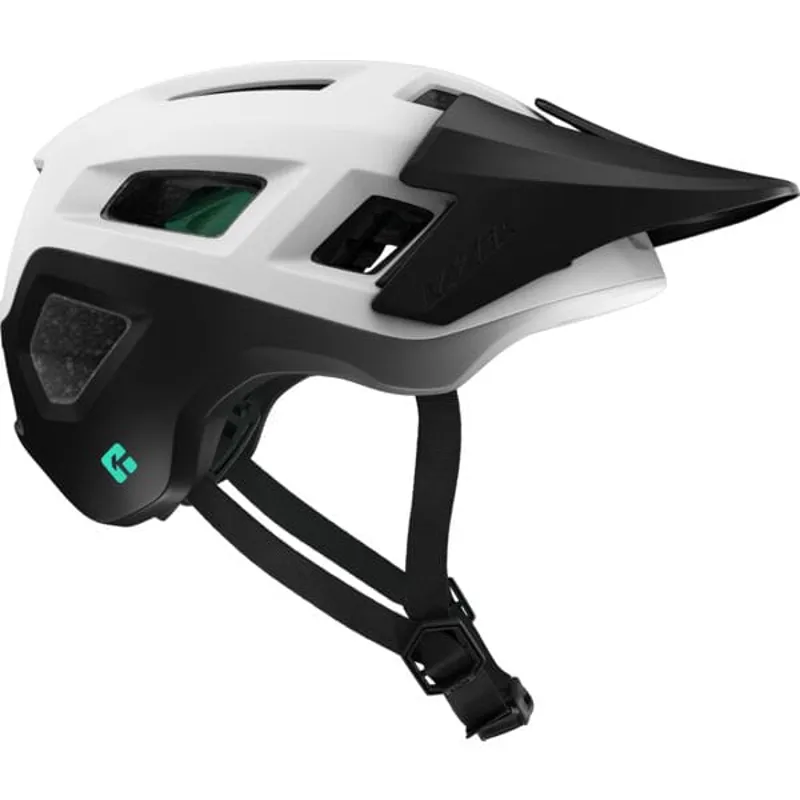 Lazer Coyote KinetiCore MTB Helmet - Matt White/Black 6 Lazer Coyote KinetiCore MTB Helmet - Matt White/Black - Image 5