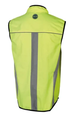 XLC JE-R01 Reflective Gillet - Fluorescent Yellow -Ride Shield Shop 251 01 90000 06 detailbild 4