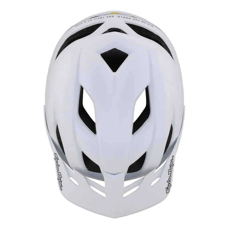 Troy Lee Designs Flowline MIPS MTB Helmet - Orbit White 9 Troy Lee Designs Flowline MIPS MTB Helmet - Orbit White - Image 7