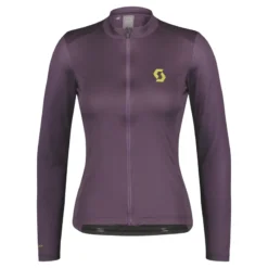 Scott Endurance 10 Women's Long Sleeve Jersey - Dark Purple/Mud Green -Ride Shield Shop 2803677164 1801152 png zoom 3