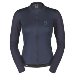 Scott Endurance 10 Women's Long Sleeve Jersey - Dark Purple/Mud Green -Ride Shield Shop 2803677367 2