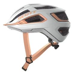 Scott Arx Plus MIPS MTB Helmet - White/Rose Beige -Ride Shield Shop 2885847482A
