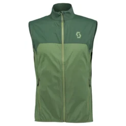 Scott Explorair Light Windbreaker Men's Vest - Frost Green/Smoked Green -Ride Shield Shop 289315frostGRNSMKdGRN 1