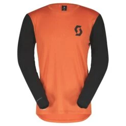 Scott Trail Vertic Men's Long Sleeve Jersey - Black -Ride Shield Shop 4031057541 1