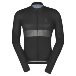 Scott RC Team 10 Men's Long Sleeve Jersey - Black/Dark Grey -Ride Shield Shop 4031301659
