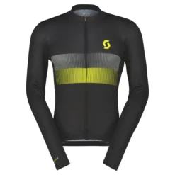 Scott RC Team 10 Men's Long Sleeve Jersey - Black/Dark Grey -Ride Shield Shop 4031305024