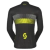 Scott RC Team 10 Men's Long Sleeve Jersey - Black/Sulphur Yellow -Ride Shield Shop 4031305024A