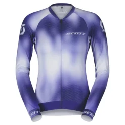 Scott RC Pro Women's Long Sleeve Jersey - Dream Blue/Moon Blue -Ride Shield Shop 4031377525
