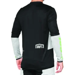 100 Percent R-Core X Long Sleeve Jersey - Vapor/Black
