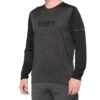 100 Ridecamp Men's Long Sleeve Jersey - Navy/Slate -Ride Shield Shop 41402 181 1