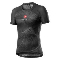 Castelli Pro Mesh Short Sleeve Base Layer - Silver Grey -Ride Shield Shop 452002820p 085 01 1400wx1400h 1
