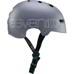 7idp M3 Dirt Jump Helmet - Matt Black/Gloss Black