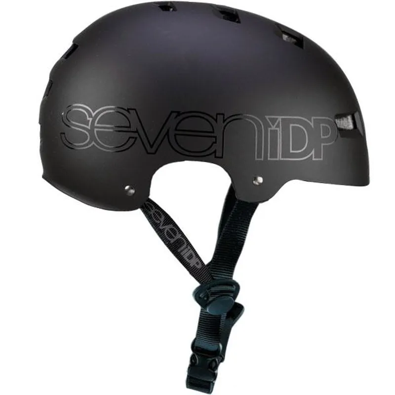 7idp M3 Dirt Jump Helmet - Matt Black/Gloss Black 4 7idp M3 Dirt Jump Helmet - Matt Black/Gloss Black - Image 2