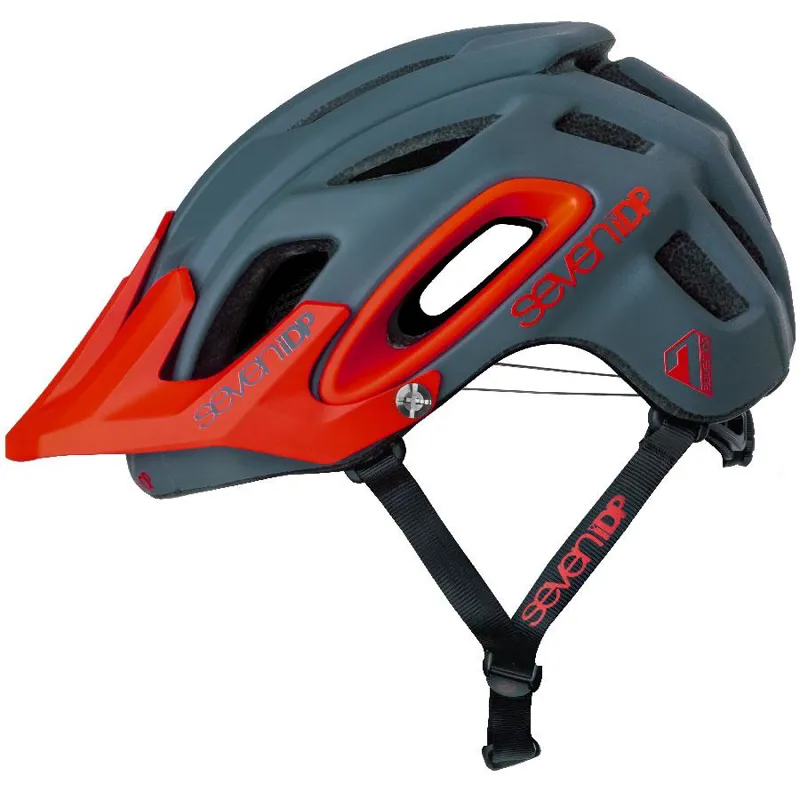 7idp M2 Boa MTB Helmet - Matt Graphite/Thruster Red 4 7idp M2 Boa MTB Helmet - Matt Graphite/Thruster Red - Image 2