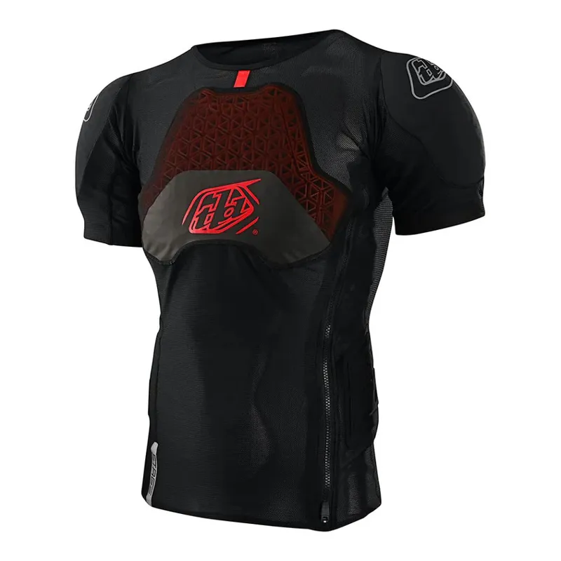 Troy Lee Designs Stage Ghost D30 Men's Short Sleeve Base Layer - Black 3 Troy Lee Designs Stage Ghost D30 Men's Short Sleeve Base Layer - Black
