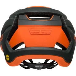 Bell 4forty Air MIPS MTB Helmet - Matte Dark Green/Orange -Ride Shield Shop BEH4FOAMMATGRNORA3