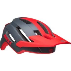 Bell 4forty Air MIPS MTB Helmet - Matte Dark Green/Orange -Ride Shield Shop BEH4FOAMMATGRYRED 1 2