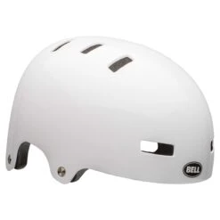 Bell Local BMX/Skate Helmet - Matt Hi-Vis -Ride Shield Shop BEHLOC8Wht 2