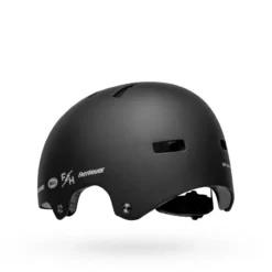 Bell Local BMX/Skate Helmet - Matte Black/White Fasthouse -Ride Shield Shop BEHLOCMATBLKFA3 2