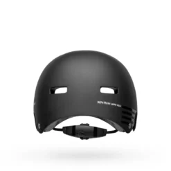 Bell Local BMX/Skate Helmet - Matte Black/White Fasthouse -Ride Shield Shop BEHLOCMATBLKFA4