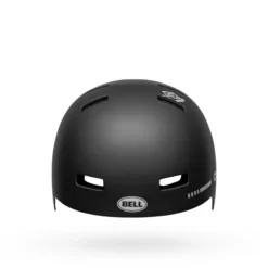 Bell Local BMX/Skate Helmet - Matte Black/White Fasthouse -Ride Shield Shop BEHLOCMATBLKFA8 2