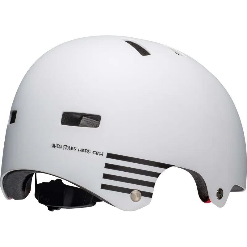 Bell Local BMX Helmet - Matt White 3 Bell Local BMX Helmet - Matt White