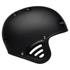 Bell Racket Dirt/Skate Helmet - Solid Matt Black -Ride Shield Shop BEHRACSOLIDMATBLK 4