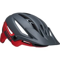 Bell Sixer Mips MTB Helmet - Matte Black -Ride Shield Shop BEHSIXMMATGRYRED 1 1