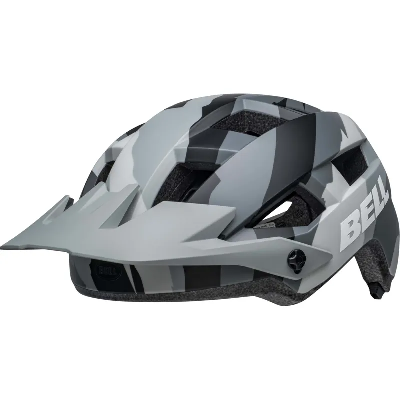 Bell Spark 2 MIPS MTB Helmet - Matt Grey Camo 9 Bell Spark 2 MIPS MTB Helmet - Matt Grey Camo - Image 7