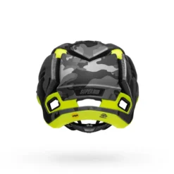Bell Super Air Mips MTB Helmet - Matte Camo/Hi Viz -Ride Shield Shop BEHSUPAIRMATCAMOHI6