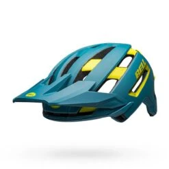 Bell Super Air Mips MTB Helmet - Matte Camo/Hi Viz -Ride Shield Shop BEHSUPAIRMATGLSB