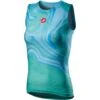 Castelli Pro Mesh Womens Sleeveless Base Layer - Azzurro Italia -Ride Shield Shop CS21060Celeste 1