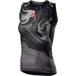 Castelli Pro Mesh Womens Sleeveless Base Layer - Light Black -Ride Shield Shop CS21060LightBlack