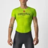 Castelli Pro Mesh Men's Short Sleeve Base Layer - Electric Lime -Ride Shield Shop CS220343831 1