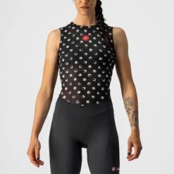 Castelli Pro Mesh 3 Women's Sleeveless Base Layer - Blush -Ride Shield Shop CS220680851 1