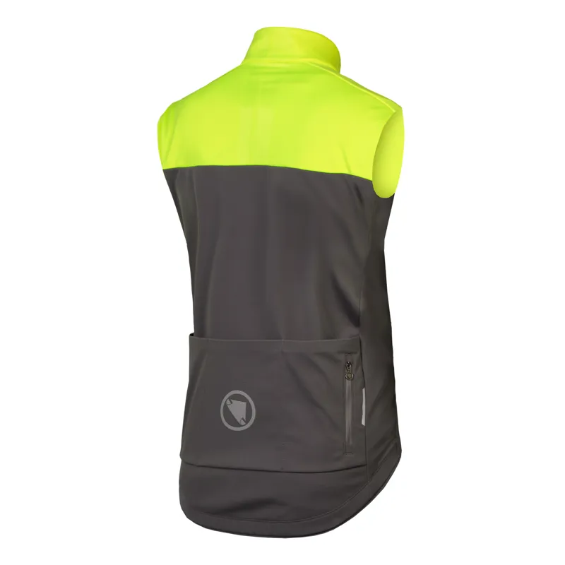 Endura Windchill II Windproof Men's Gilet - Hi-Viz Yellow 5 Endura Windchill II Windproof Men's Gilet - Hi-Viz Yellow - Image 3
