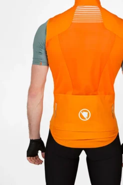 Endura Pro SL Lite Windproof Men's Gilet - Pumpkin -Ride Shield Shop E9172OPPumpkin 5