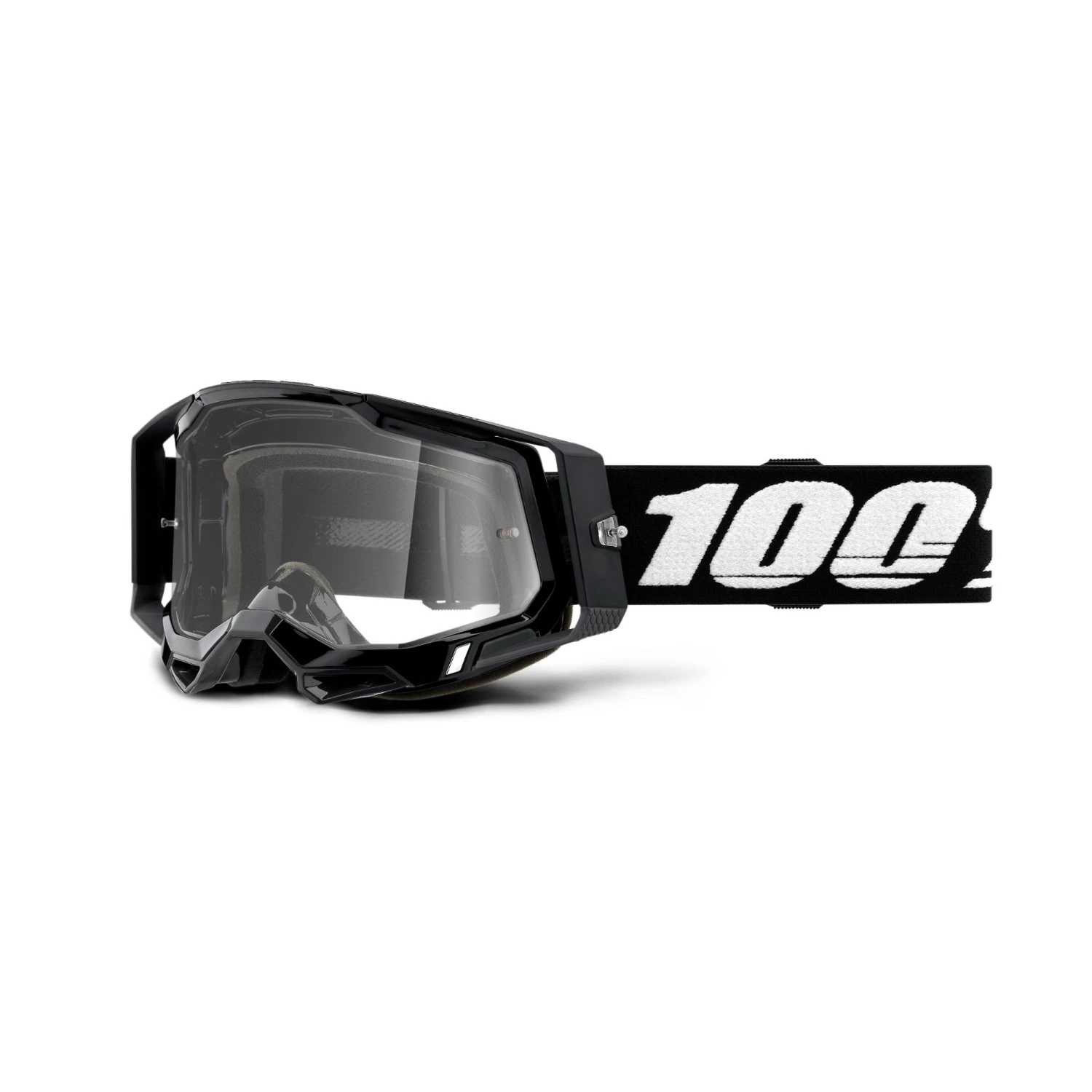 100 Racecraft 2 MTB Goggles - Red/Clear Lens 9 100 Racecraft 2 MTB Goggles - Red/Clear Lens - Image 7