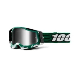 100 Racecraft 2 MTB Goggles - Airblast/Silver Mirror Lens