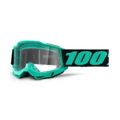 100 Percent Accuri 2 MTB Goggles - Yellow/Clear Lens -Ride Shield Shop HP 50221 101 06 4