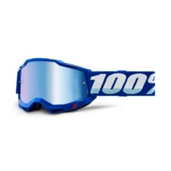 100 Percent Accuri 2 MTB Goggles - Orange/Silver Mirror Lens -Ride Shield Shop HP 50221 250 02 4