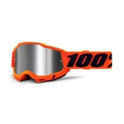 100 Percent Accuri 2 MTB Goggles - Lefleur/Red/Blue Mirror Lens -Ride Shield Shop HP 50221 252 05 2