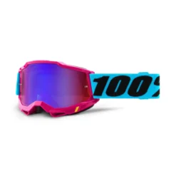 100 Percent Accuri 2 MTB Goggles - Deepmarine/Blue Mirror Lens -Ride Shield Shop HP 50221 254 09