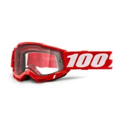 100 Percent Accuri 2 Enduro MX Goggles - Blue/Clear Lens -Ride Shield Shop HP 50221 501 03 2