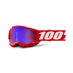 100 Percent Accuri 2 Youth Goggles - Chicago/Red Mirror Lens